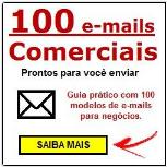 100 E-mails Comerciais
